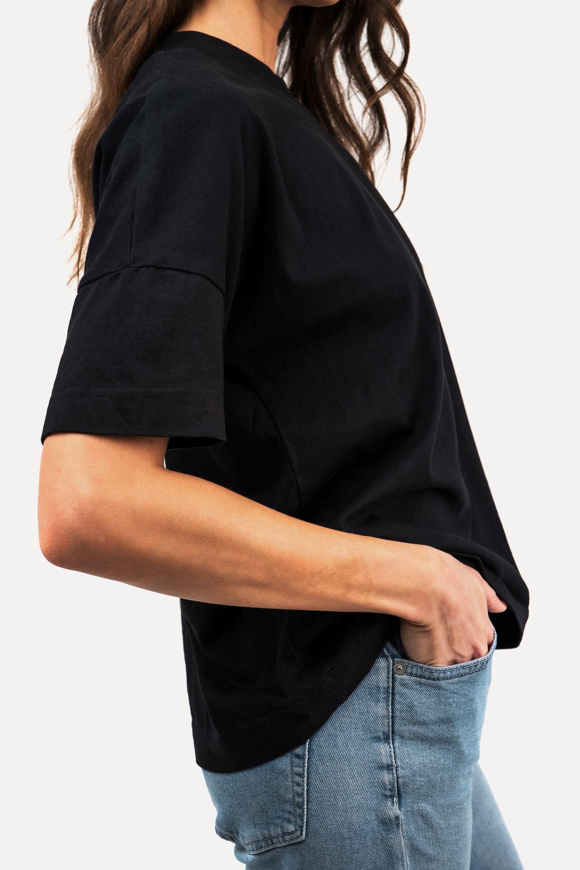 BASIC T-SHIRT,  BLACK image 3
