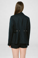 Sienna Pinstriped Blazer