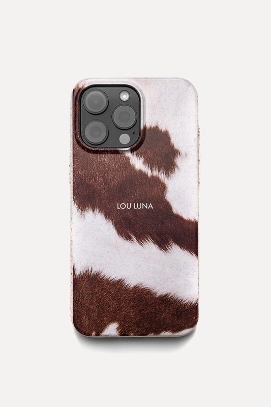 COWHIDE IPHONE CASE image 0